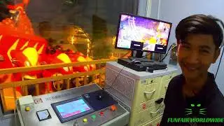 UFO Ride Operator POV at Phnom Penh FANTASY PARK 2025! 🇰🇭