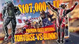 $107,000+UC | TORTOISE VS BUNNY PREMIUM CRATE OPENING | HAPAC GAMING