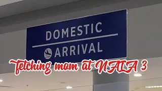 Sam McKenzie-Roberts is live @NAIA Terminal 3