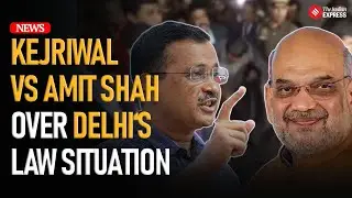 Delhi News : Arvind Kejriwal Slams Centre on Law and Order Issues and Arrest of AAP MLA