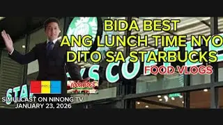 BIDA BEST ANG LUNCH TIME NYO DITO SA STARBUCKS JANUARY 23, 2026
