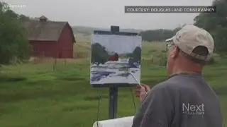 These artists are painting scenic landscapes to help save open space