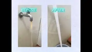 Allir - Before After Instalasi Filter Air kuning | filter penguin Bleu