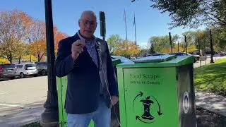 John Lyons campaign video talking about food scrap recycling