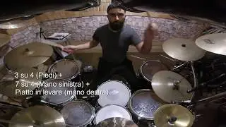 7/3/4 su quartine di sedicesimi.