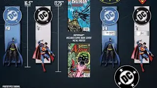Новые игрушки McFarlane Toys Batman & Superman Corner Comics для краудфандинга статуэток из смолы