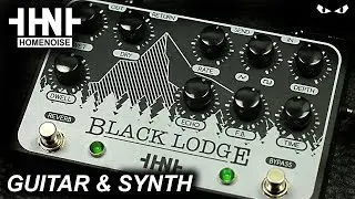 Homenoise Effects Black Lodge - GUITAR & SYNTH Demo