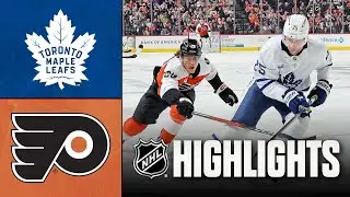 Maple Leafs vs. Flyers | NHL Highlights | January 08, 2026