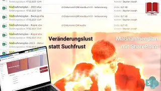 Ma&szlig;nahmenplan mit SharePoint