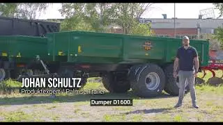 Dumpervagn - 16 ton - Palmse Trailer