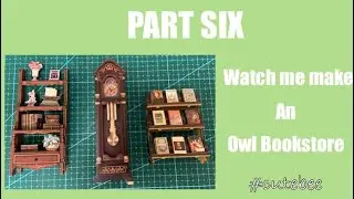 Part 6 - The Owl Bookstore🌟| Cutebee DIY Book-Nook Kit |@cutebeeofficial 