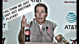 Nick Saban Press Conference, 