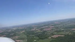 Takeoff from Grand Ledge, Michigan on 5/27/23