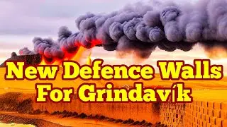 Grindav&iacute;k New Lava Defence Fortification Approved , Iceland Volcano Eruption Update, Svartsengi