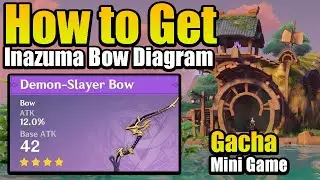 How to Get Hamayumi Bow Diagram | Gacha Game | Genshin impact |