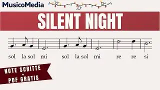 SILENT NIGHT Gospel - FREE PDF - Spartito facile per Flauto dolce - Violino - Flauto
