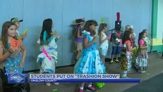 Onslow Co. students hold recycle fashion show ahead of Earth Day
