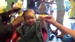 Snip-its haircuts for children Philip's 1st haircut