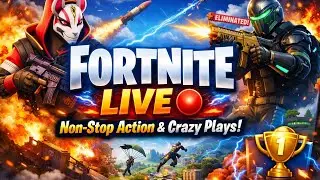 Fortnite LIVE 🔴 | Non-Stop Action & Crazy Plays!