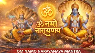 ॐ नमो नारायणाय मंत्र | Om Namo Narayanaya Mantra | Vishnu Mantra for Peace & Meditation