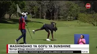 Njoroge Kibugu atawazwa ushindi  wa mashindano ya gofu ya Sunshine