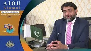 Dr. Zafar Iqbal Zafar | Director General planning | CDA |AIOU Alumni | AIOU