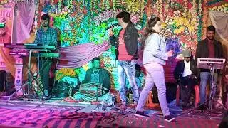 #video_stage show Aankh ladte ladte Bhula Jaiba Ho#Piyush Raj  &Khushbu Sharma singer Dugola program