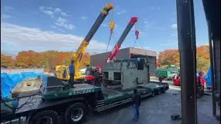KOMATSU OBW-200 Machine Transfer to Port Warehouse | DAINA Export Operations