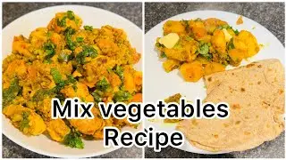 Mix vegetables recipe | Winter's special #food #shortsviral #quickrecipe #cooking #homemadefood 