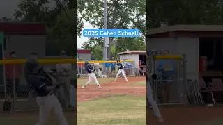 2025 C Cohen Schnell, Calgary Cubs &bull; Triple vs. Webber Wildcats