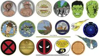 Challenge coins and coasters for multiple media (run 19)