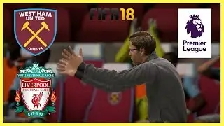 FIFA 18 - West Ham United vs Liverpool @ London Stadium - Matip Goal - Premier League 2017/2018