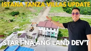 ISTANA TANZA VILLAS SITE UPDATE | Most Affordable 3-Storey Townhouse | Pagibig House and Lot