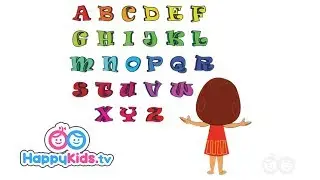 ABC Song | Nursery Rhymes | Happy Kids | MollyShow