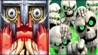 Final Run Snow Temple vs Castle Crush Free Strategy Card Games