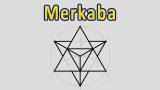 How To Draw Merkaba - Sacred Geometry