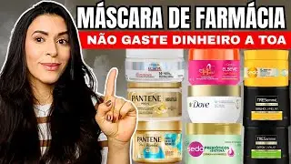 TOP 5 MÁSCARAS DE CABELO BARATINHAS DE FARMÁCIA: Testei tudo e te conto a MELHOR!