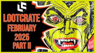 Loot Fright Crate February 2025 PART 2 Unboxing & Review NECA Ben Cooper Universal Monsters Dracula