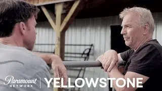 Kevin Costner on Yellowstone & Working w/ Taylor Sheridan | Paramount Network