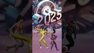 Happy 🍾 New Year 2025 - ff new event 2025 #newyear2025 #shorts #freefire