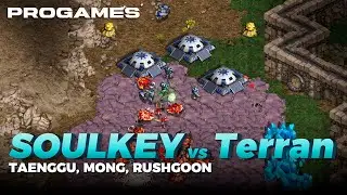 StarCraft | Soulkey vs Taenggu, Mong, Rushgoon | Zerg vs Terran