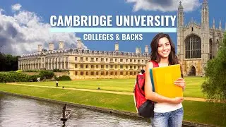 Cambridge University & Garden Backs Tour | Virtual Walk ASMR Christmas | Treadmill Workout Scenery