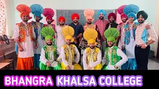 Bhangra Khalsa College Patiala || Youth Festival 2021 || #punjabi #bhangra