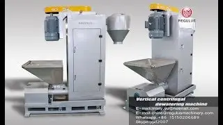 plastic PET/PP/PE  flakes Centrifugal Dryer