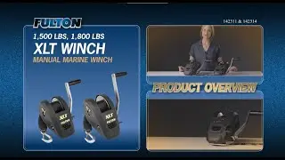 Fulton&reg; XLT&trade; Manual Winches | 142311, 142314 | Overview