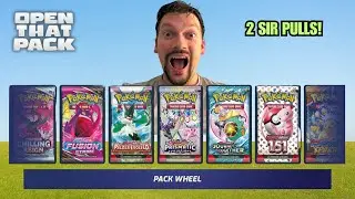 The Pokemon Pack Mystery Wheel Gave Me Pulls I Did Not Expect!!!
