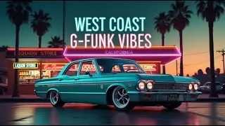 Sunset Ride G-Funk 🚘 Old School West Coast Groove