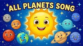 All Planets Song for Kids | Solar System Songs Compilation 🌞🪐