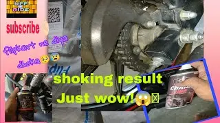 How to properly clean bike chain || Best result chain cleaner😱|| Bike cover😳! Bullet 350 ||@Uffride