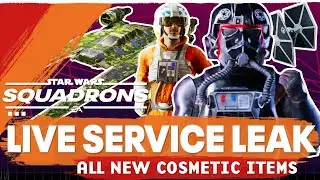 Squadrons Update | Live Service LEAK? + 26 SECRET Cosmetic Items + Next Gen Support